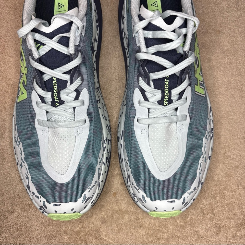 Size 11.5 - HOKA One One Speedgoat 6 Men Shoe 1147791 Running Trail Sneaker - Picture 4 of 9